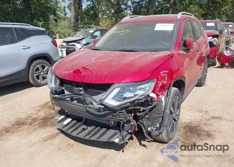 2017 Nissan Rogue Sl z USA, uszkodzony, nr VIN 5N1AT2MV7HC842367